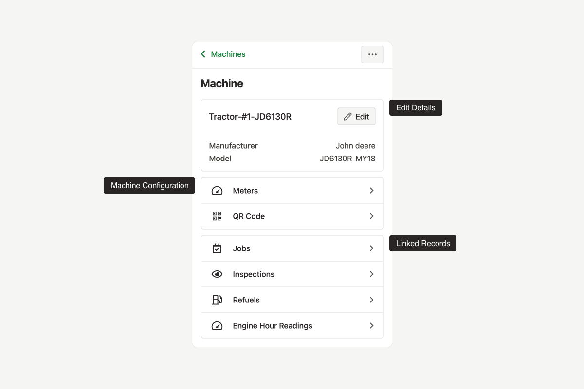 Bolt machine show user interface redesign