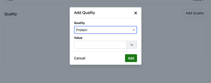 On-Farm Quality Picker UI